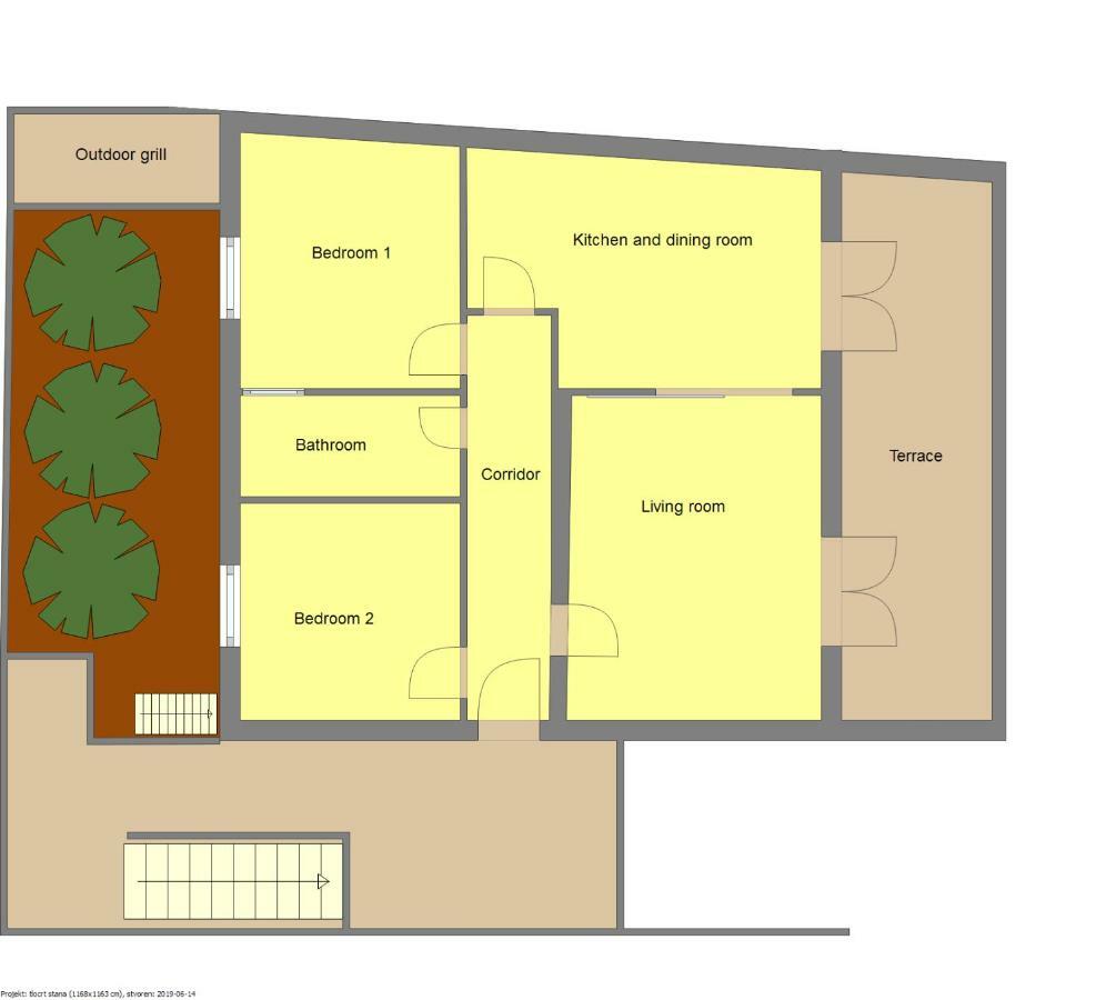 Vesna - Your Best Choice - 80 M From Beach Zaton  Luaran gambar